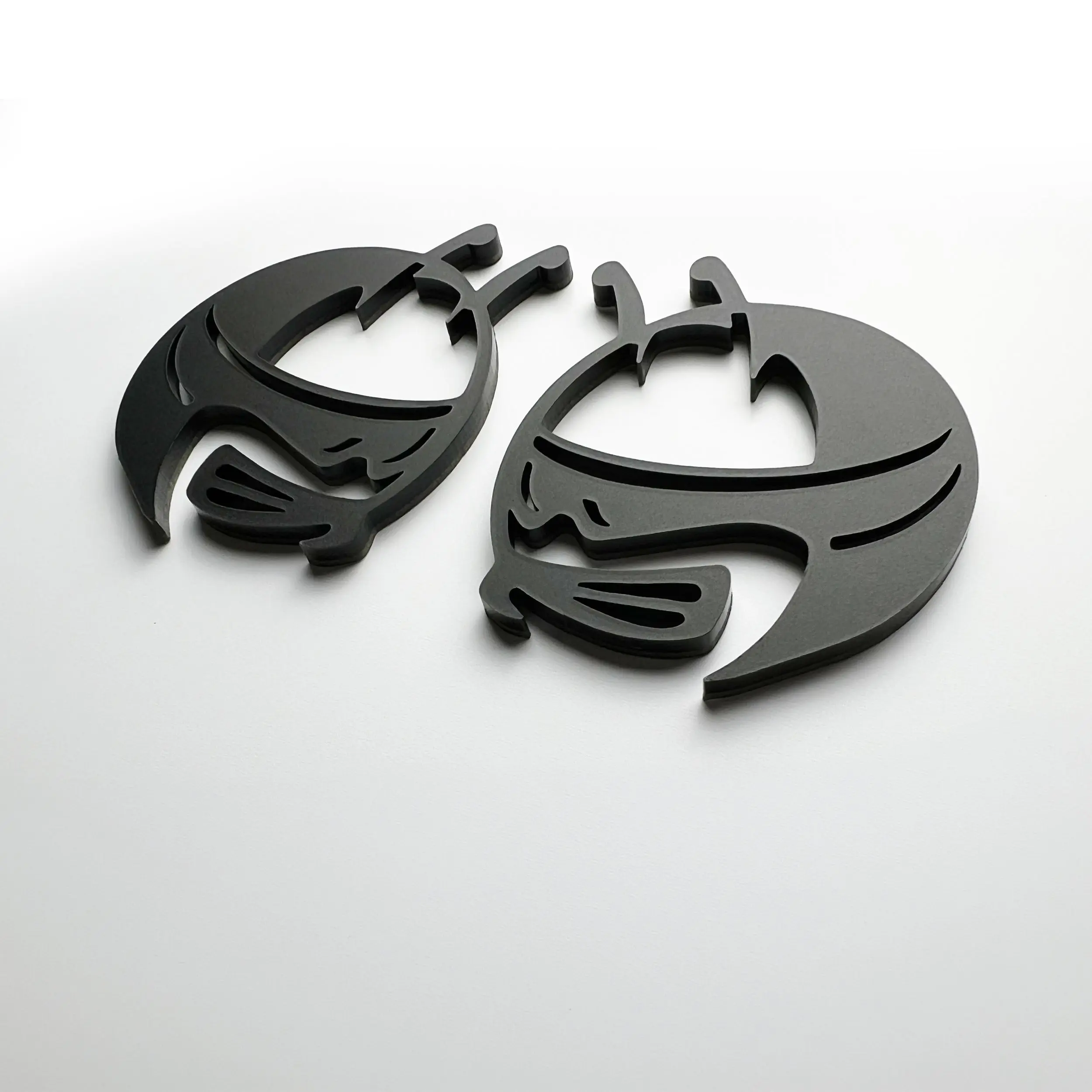 Pair Bee Head Emblems fits Challenger Charger Badge