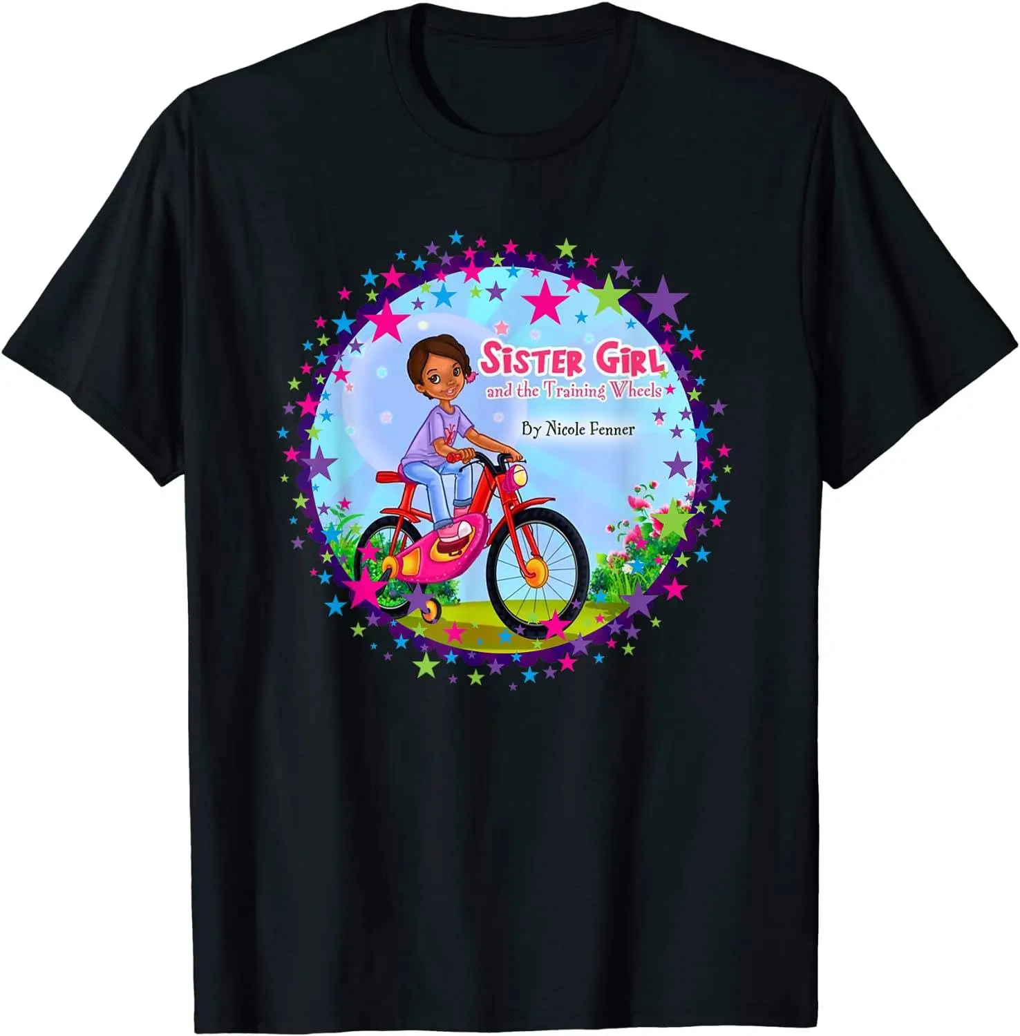 SISTER GIRL & THE TRAINING WHEELS T-SHIRT (ADULT)