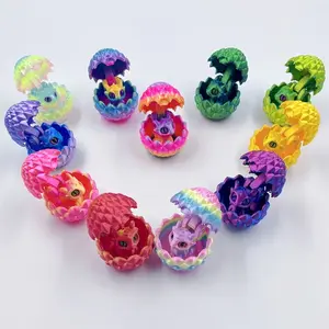 12-Piece Dragon Egg & Flying Dragon Set, 3D Printed Home Decor, Art Figurine, Perfect for Valentine's Day, Easter, New Year Festive Themes