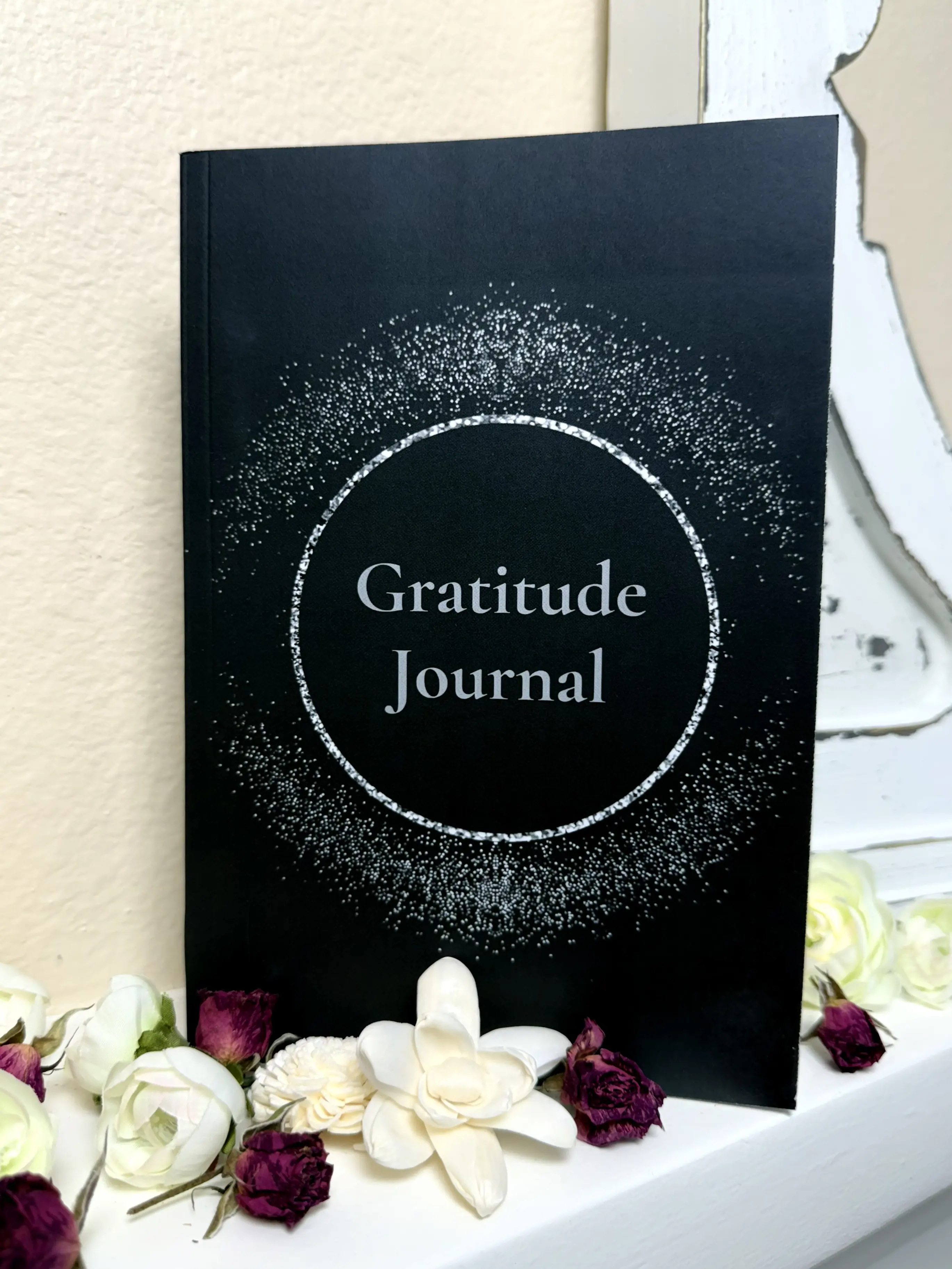 Gratitude Journal - Black Burst