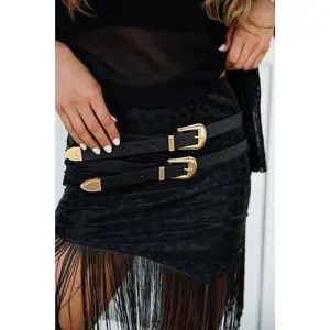 NEW!! "Soundcheck" Double Buckle Belt