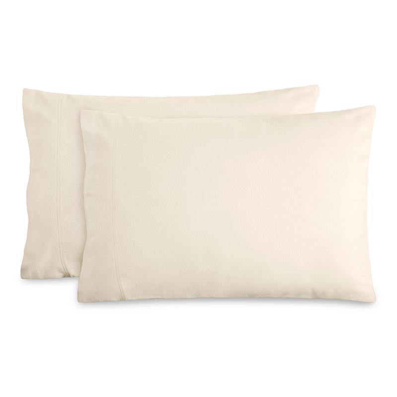 Bare Home Cotton Flannel Pillowcase Set