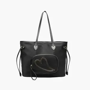 Power Heart Everyday Shopper Puffer Tote Bag