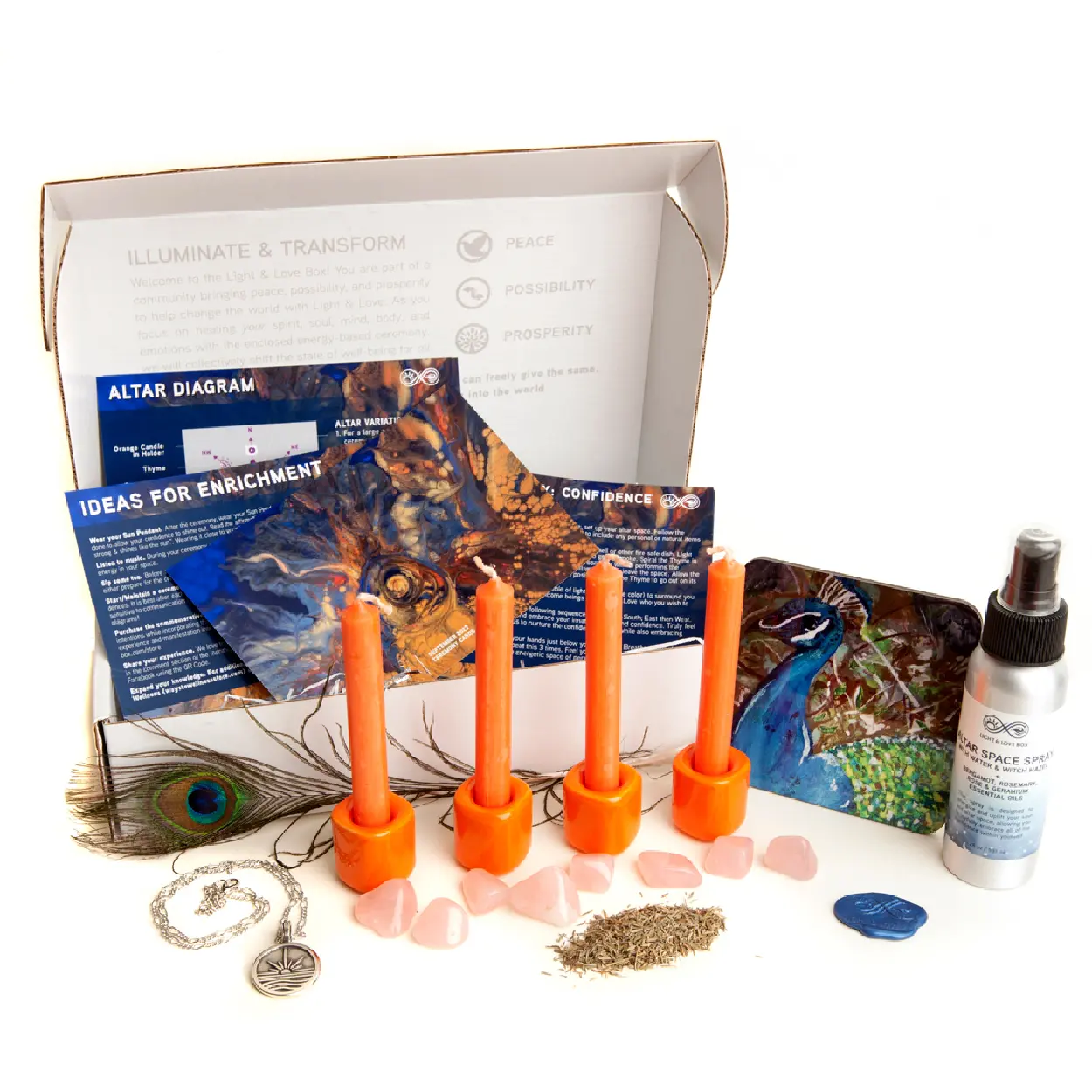 Manifest CONFIDENCE Ritual Box: Transformational Adventure