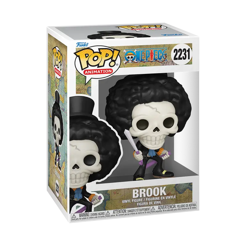 Funko Pop Vinyl Figure One Piece Brook 2231 Funko Pop Vinyl Figure One Piece Brook 2231