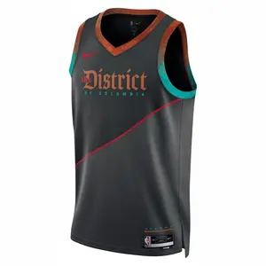[DX8552-010] MENS NIKE NBA WASHINGTON WIZARDS CITY EDITION SWINGMAN JERSEY 23