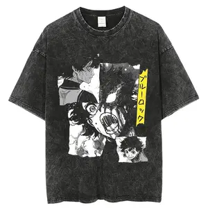 Blue Lock Isagi Yoichi Japanese Streetwear Graphic T-shirt21