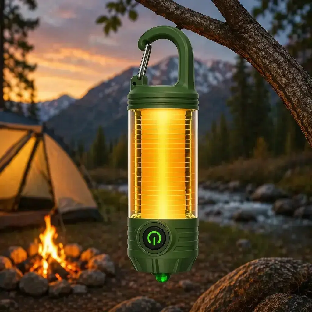 LED Camping Lights,Rechargeable Camping Lantern, 3-in-1 LED Lantern with 1000 Lumens, Led Lantern,Waterproof & Portable, SOS & 3 Light Modes for Emergency, Outdoor, Hiking, Power Outages,Night Walking