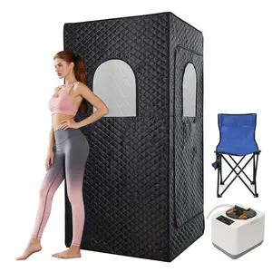 Sauna Box for Relaxation, Detoxification, Portable Steam Sauna for Home with Steamer