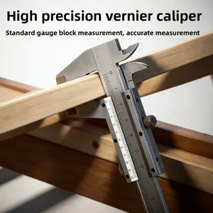 High Precision Stainless Steel Caliper, 0-150mm Manual Micrometer, Smooth Slide, Durable and Easy to Use, Industrial, Mechanical, Jewelry Making