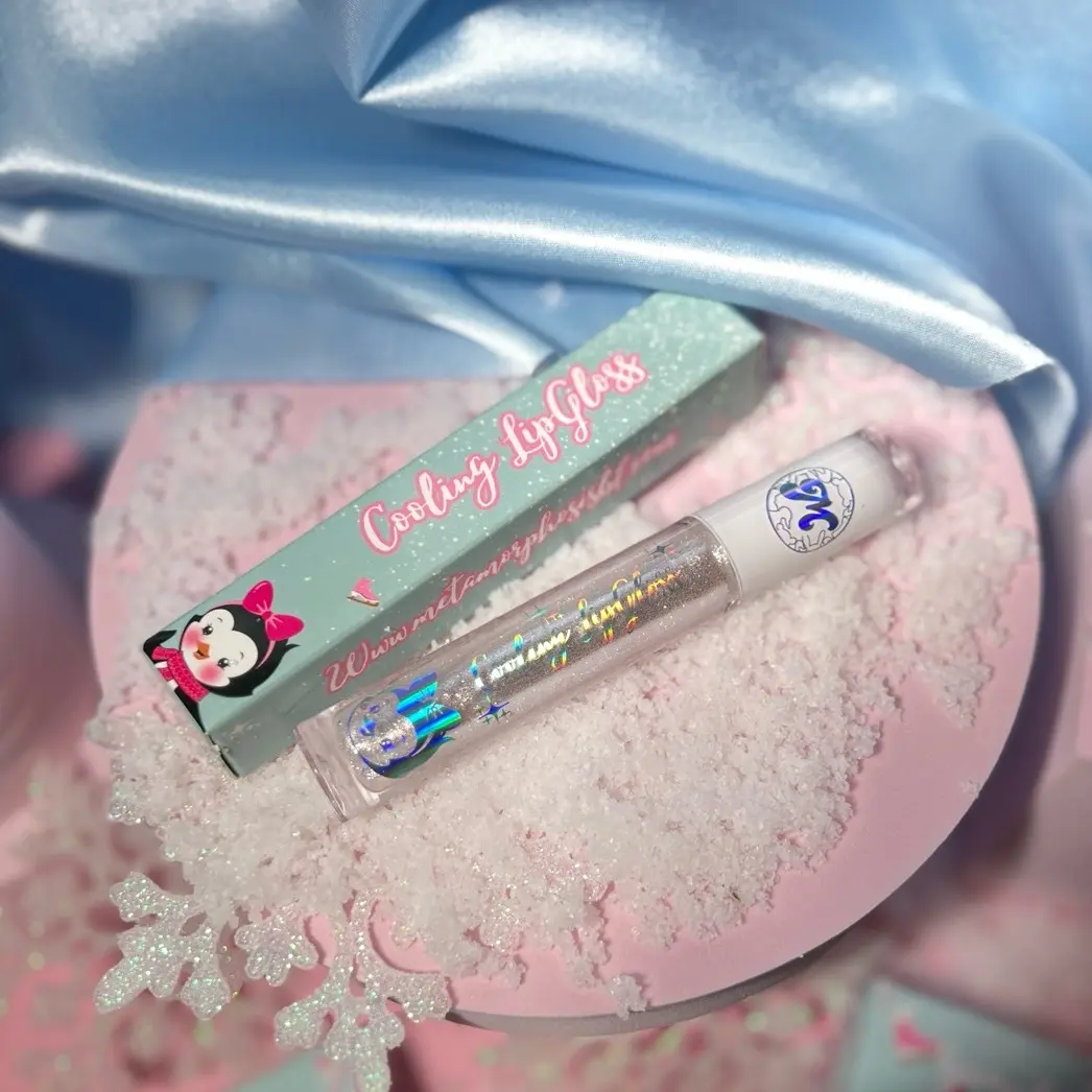 Freezing bad vibes cooling lipgloss Glossy