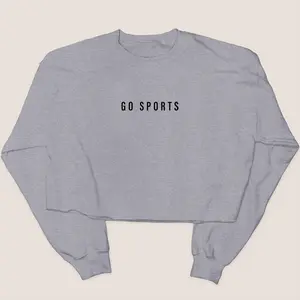 Football Shirt Sweatshirt Cropped - Go Sports
