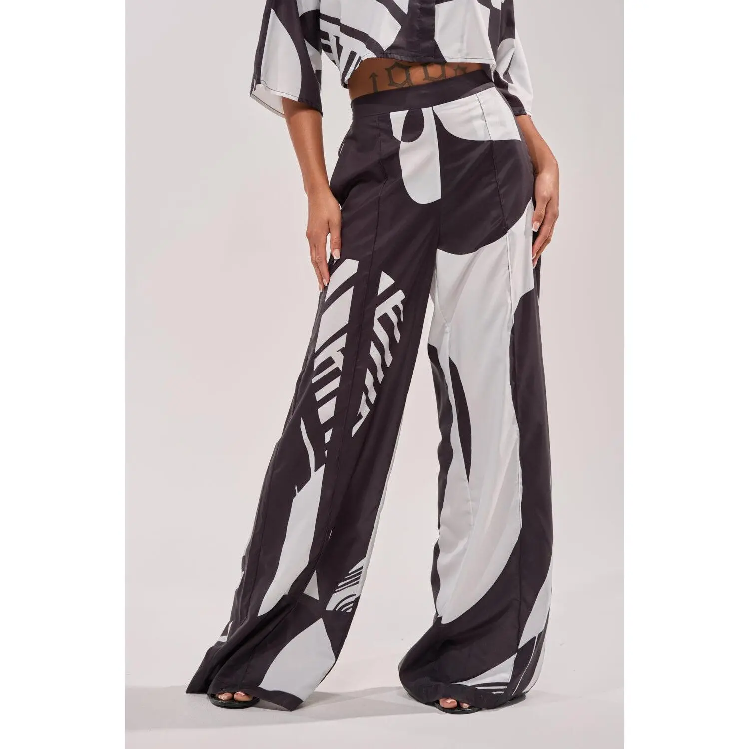 NOIR GODDESS PALAZZO PANT