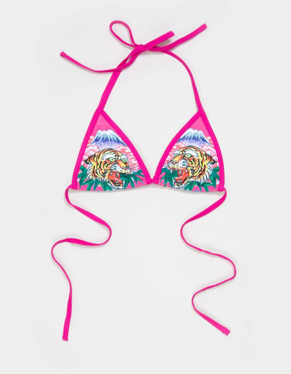 ED HARDY  Womens Triangle Bikini Top