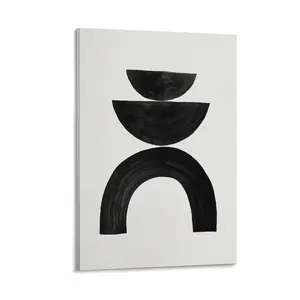 Boho Geometric Posters—elegant And Minimalist Art Prints for Refined Home Interiors. Poster Canvas Wall Art For Bedroom Decor Bar Office Room Decor Gift