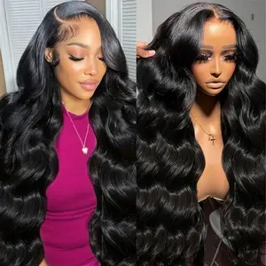 5x5 Pre Plucked Glueless Lace Closure Wig Body Wave/Straight Lace Front Wig 13x4 Pre Plucked Lace Front Human Hair Wigs For Women