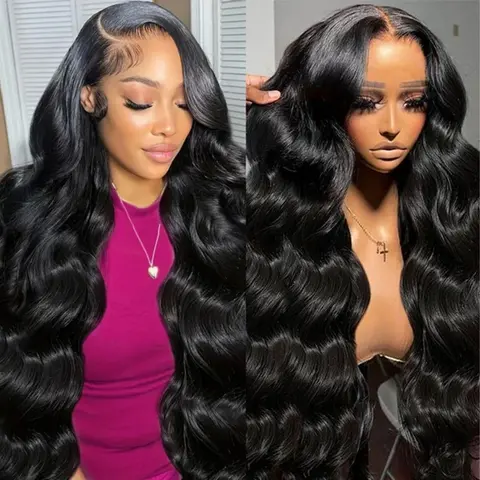 5x5 Pre Plucked Glueless Lace Closure Wig Body Wave/Straight Lace Front Wig 13x4 Transparent Lace Front Human Hair Wigs For Women