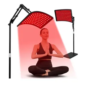 Red Light Therapy for Face and Body, Red Infrared Light Therapy Lamp with Stand Led 660nm Red Light-Therapy& 850nm Infrared Light Device for Body