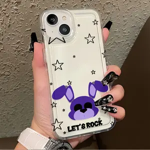 Cartoon-F-Five Nights at Freddy's Phone Case Cover, Compatible with iPhone 17/16e/16/15/14/13/12/11 Pro Max/mini/air/XR/XS/x/7/8 Plus, Soft Tpu Material