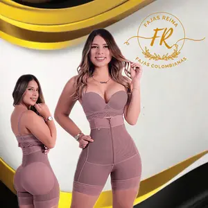 FAJA BICHOTA DOBLE CIERRE (SHORT ALTO) Shapewear Bodysuit Plus Size  Womenswear Compression