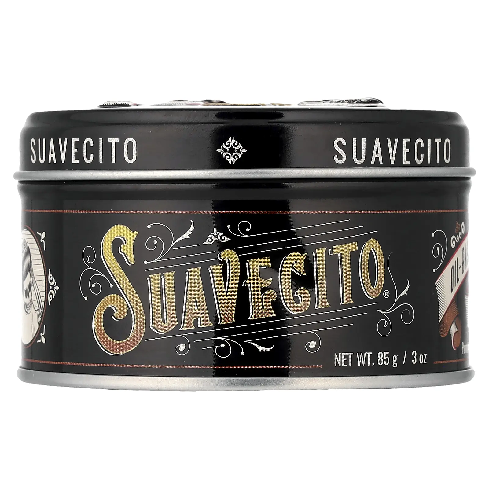 Suavecito Oil-Based Pomade, 3 oz (85 g)