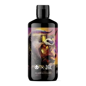 Panda Supps X Pump Sauce Collaboration Liquid Pre Workout - PANDA SAUCE (Grape Lemonade) 32 servings