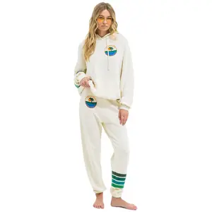 PEBBLE BEACH FOOD & WINE 2025 UNISEX SWEATPANTS - VINTAGE WHITE