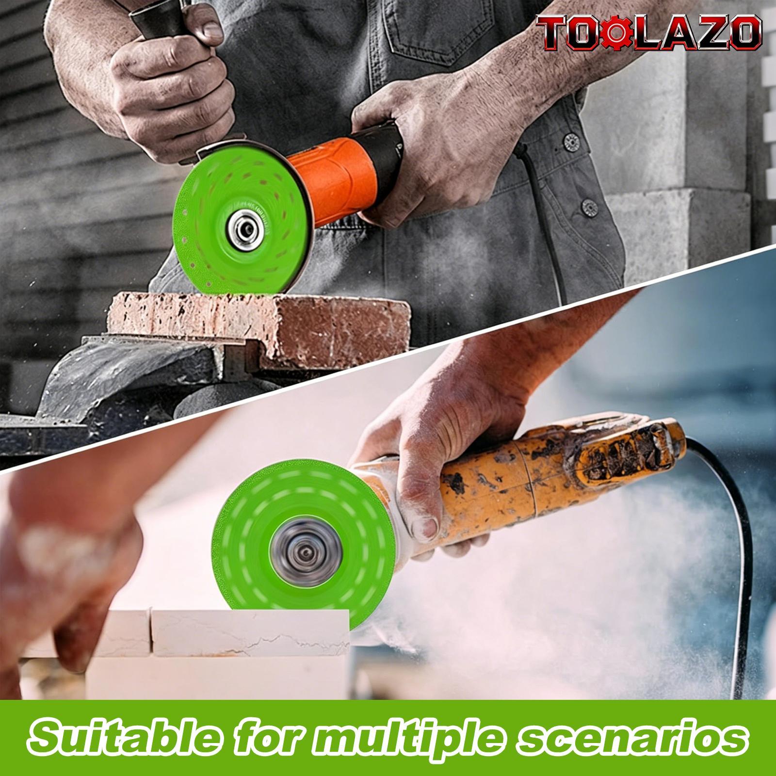 3PCS 4.5 Inch Ultra Thin Diamond Cutting Discs Set, Air Brazed High Performance Angle Grinder Saw Blades, Fast Precision Cutting Wheels for Ceramic, Glass, Marble, Granite, Porcelain Tile and Masonry Cutting Tool Kit drill bit woodworking tool tap 3PCS 4.5 Inch Ultra Thin Diamond Cutting Discs Set, Air Brazed High Performance Angle Grinder Saw Blades, Fast Precision Cutting Wheels for Ceramic, Glass, Marble, Granite, Porcelain Tile and Masonry Cutting Tool Kit drill bit woodworking tool tap