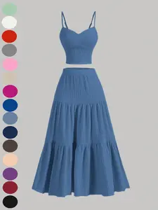 Elegant Summer Set for Beach Wedding, Brunch, or European Adventure, Versatile for Stylish Occasions, Perfect for Summer Adventures, Womenswear
