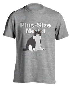 "Plus-Size Model: Cade" T-Shirt