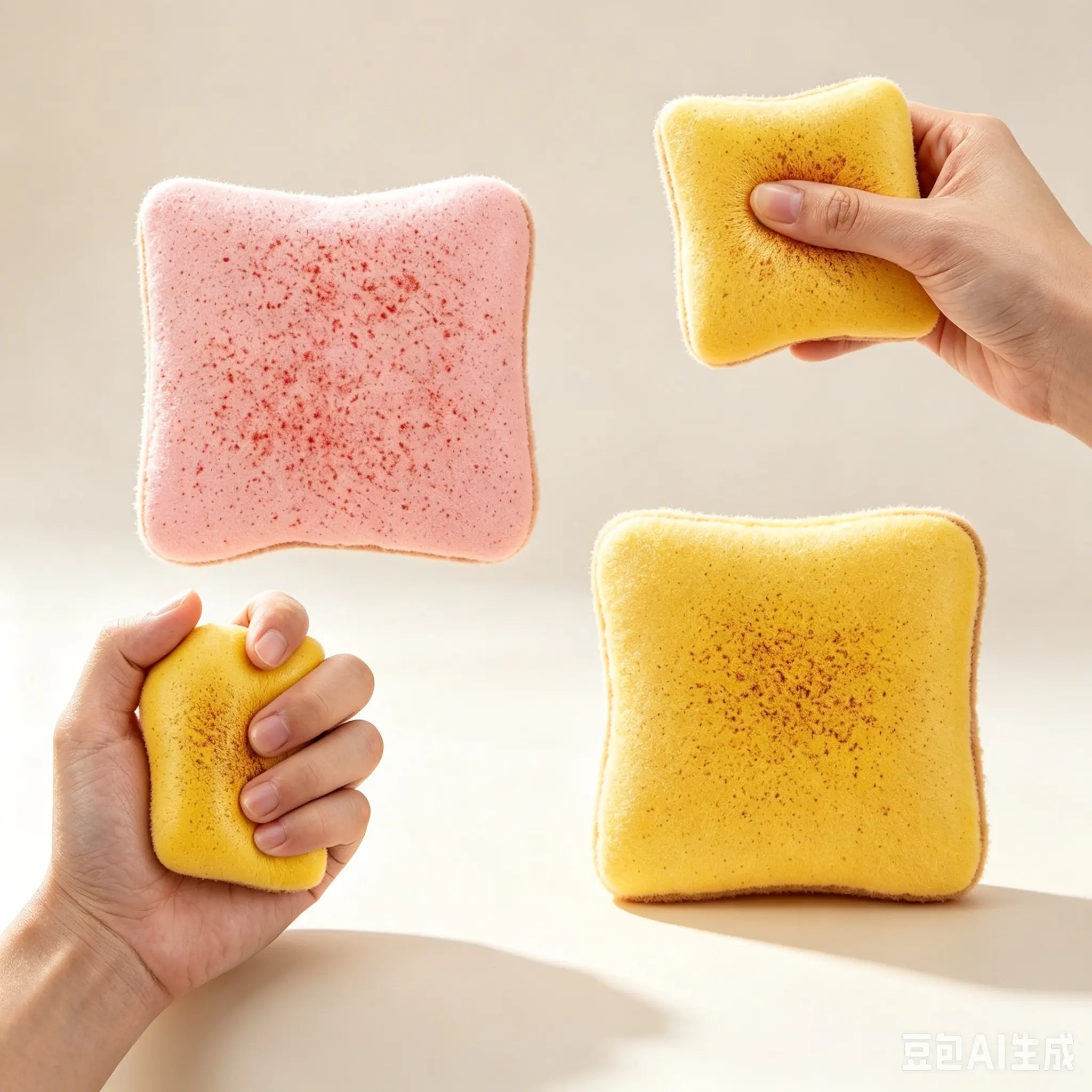 Super Soft Bread Toast Stress Relief Fidget Toy, Slow-Rising Scented Cream Stick Squishies, Cute Desk Decor & Festive Occasions