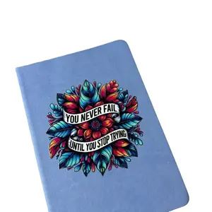Affirmation Journals Custom Faith Inspired Covers with Colorful Floral Design and Motivational Quotes