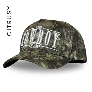 COWBOY CLUB TRUCKER HAT - CAMO COWBOY CLUB TRUCKER HAT - CAMO