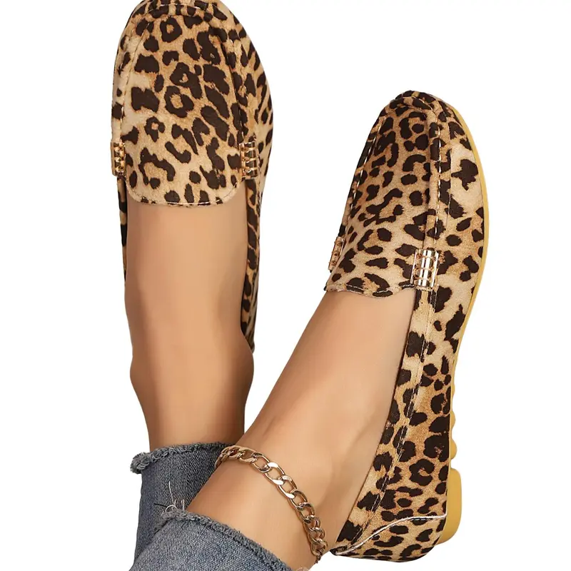 Women's Casual Slip-On Loafers, Casual Flats, Summer Flat, All-Season Comfortable Walking Shoes, Lightweight Breathable Design, Breathable Footwear, Perfect for Daily Wear, Everyday Wear Footwear