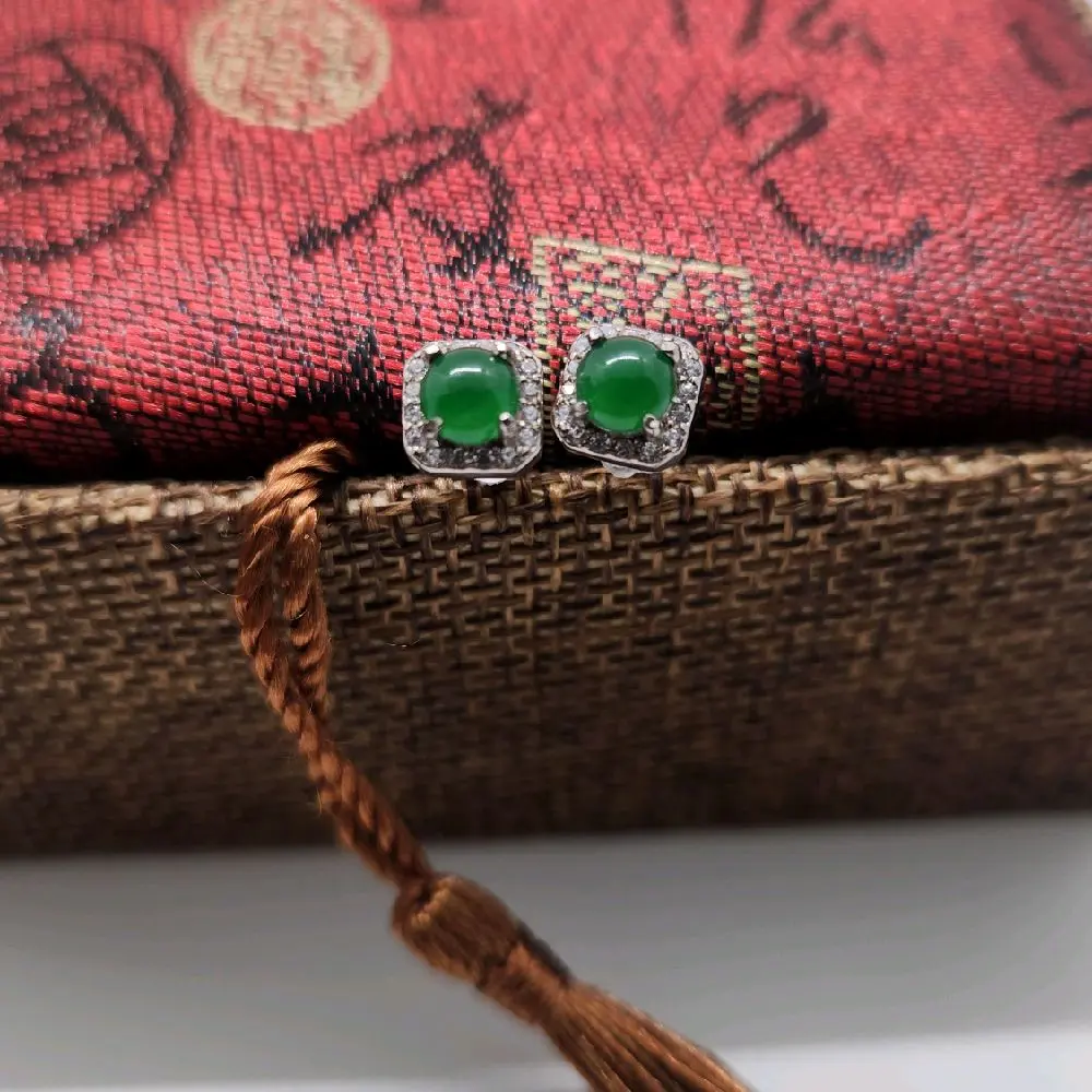 jade earrings