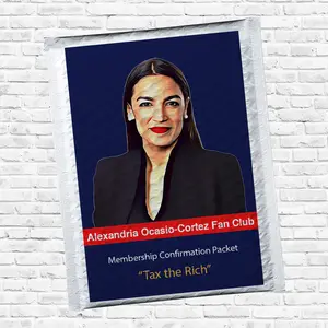 AOC fan Club Donation Prank