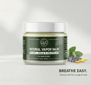 Natural Vapor Rub for Cold, Flu & Congestion Relief| Adult & kids