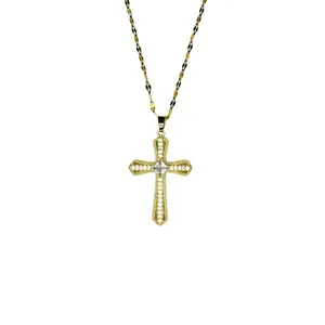 Trinity Cross Necklace - Kayluxejewelry