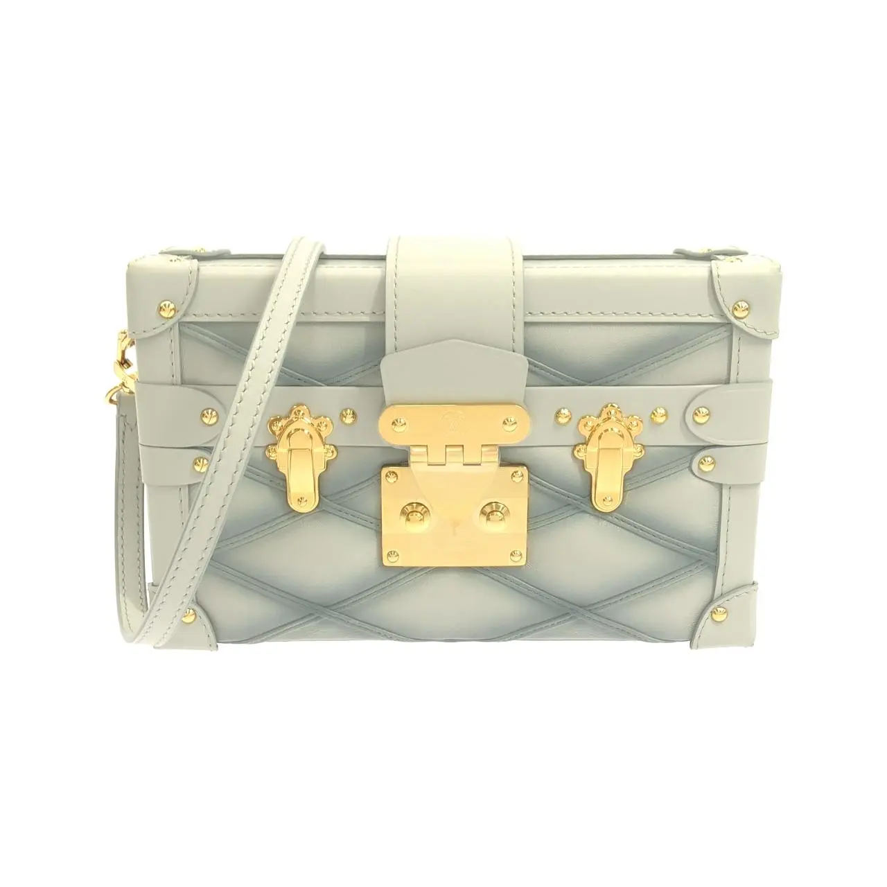 Pre-owned Louis Vuitton Lambskin Shoulder Bags Petitte Malle Lamb Shoulder Bag