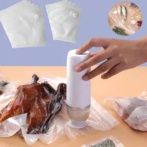 New Food Vacuum Sealed Bags, Seal Zipper Freshness Bag, Vacuum Sealing Bag, Air Valve Zipper Bag, Food Preservation Bags