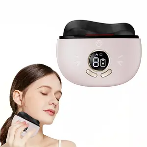 2027 New Home Beauty Instrument, Electric Scraping Tool with Heating and Vibration, Facial Massager for Lymph Drainage, Swelling Reduction, Lymphatic Drainage Roller, Lymphatic Drainage Machine