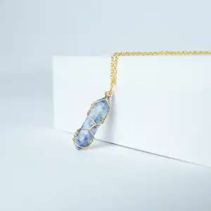 【Original Energy】Natural Crystal Gem Pendant Necklace