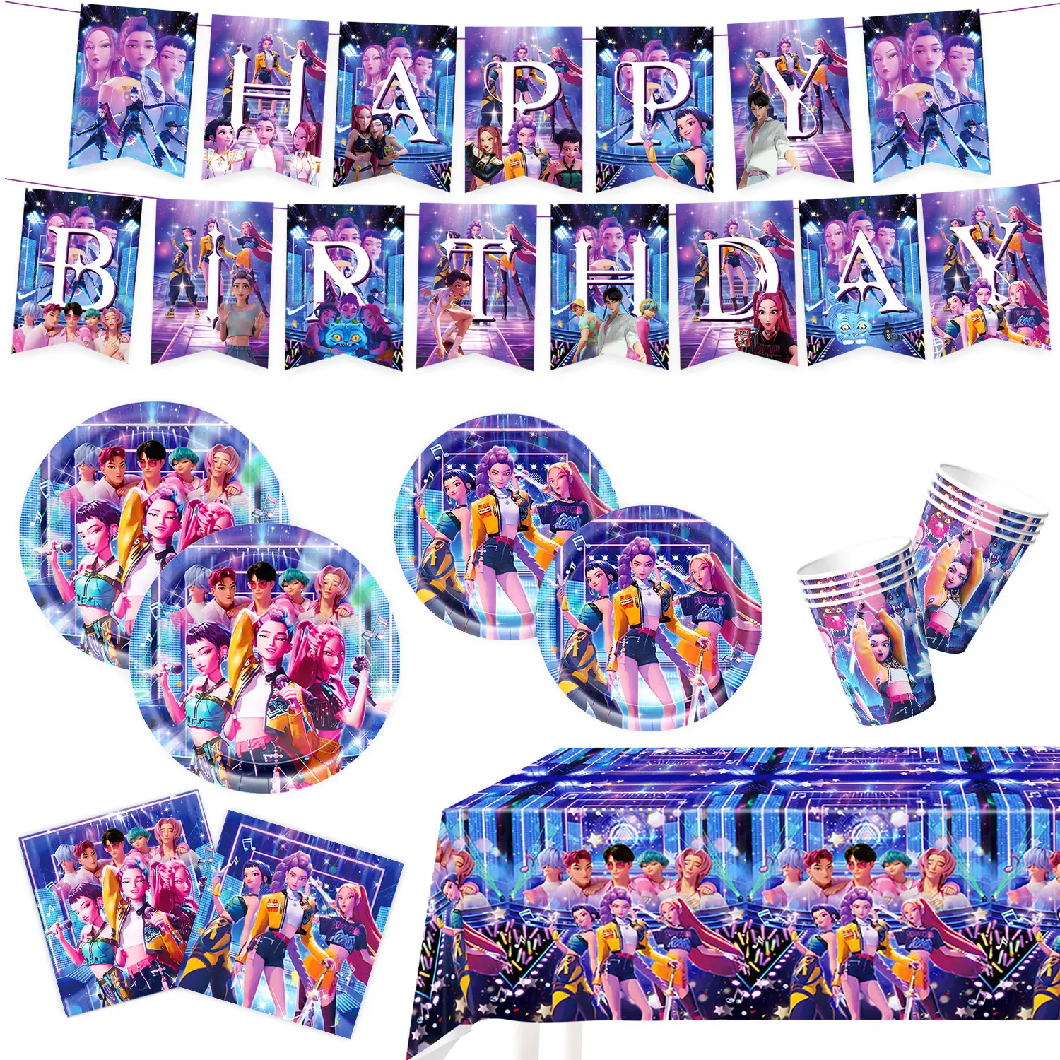 6PCS Party Set-66PCS
