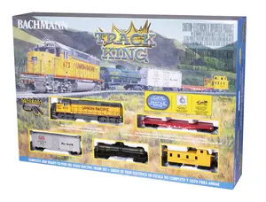 Bachmann Trains - Track King Ready To Run Electric Train Set - HO Scale