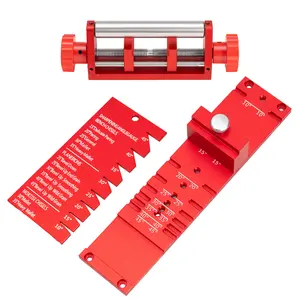 GJANSH Chisel Sharpening Jig, Wood Honing Guide for Chisels and Planes Width 0.1" to 2.8" with Sharpening Angle Fixture, Angle Gauge from 10° to 45°(Excluding Sharpening Stone),Summervibes fathersdaygift