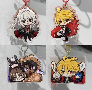 Limbus Company Canto Acrylic Keychain, Don Sancho Heathcliff Gregor Fan Merch, Cute, Durable, And Perfect For Bags, Keys, Or Gifts