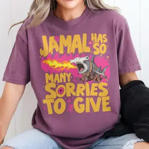 Comfort Colors® Jamal Has So Many Sorries To Give  Shirt, Dungeon Crawler Carl Tee, DCC Fan Merch