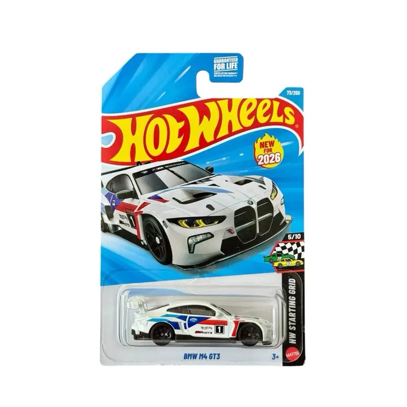 Hot Wheels BMW M4 GT3 1:64 Scale Accurate Diecast Car, Collectible's Item for Model Cars & Diecast Toys Enthusiasts