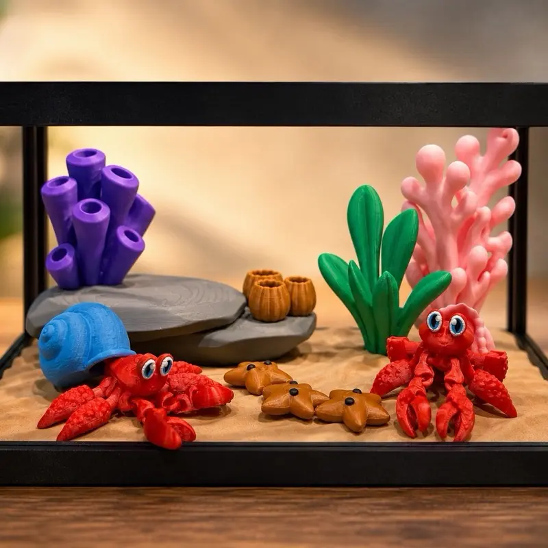 Hermit Crab Tiny Terrarium