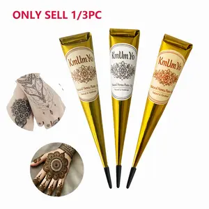 Henna Art Temporary Semi-Permanent Henna Colors, Ideal for Body & Hair Decoration, Perfect Gift Idea